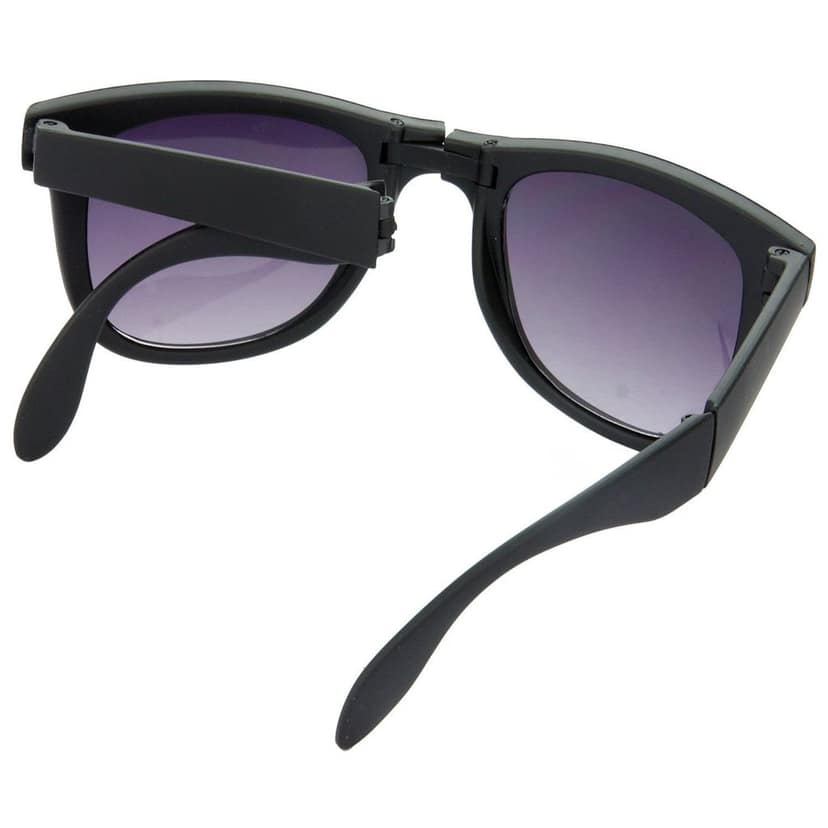 HRINKAR Men Women Boys & Girls Pilot Sunglasses Black & Grey Frame, Grey & Blue Lens (Medium) Pack of - 2 view 7