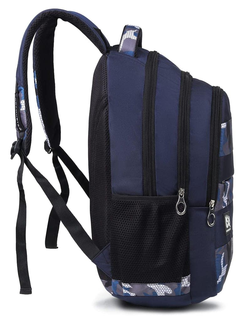LOOKMUSTER 30 Litres Water Resistance Polyester Laptop Backpack view 3