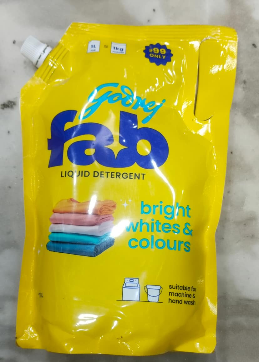 Godrej fab liquid detergent 1 litre