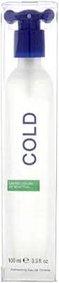 United Colors of Benetton Cold Eau de Toilette for Men - 100 ml (3.4 fl oz)