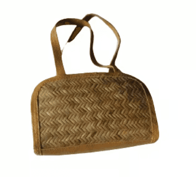Hand Made Cane Bag view 3