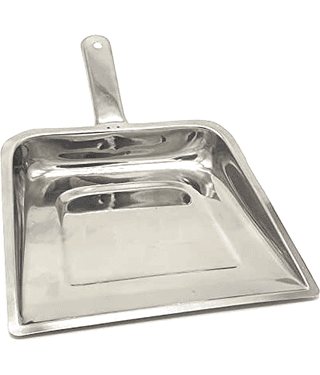 Dynore Stainless Steel Without Brush Dust Pan
