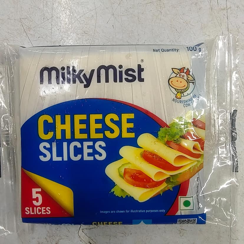 Milky mist cheese slices 5 slices