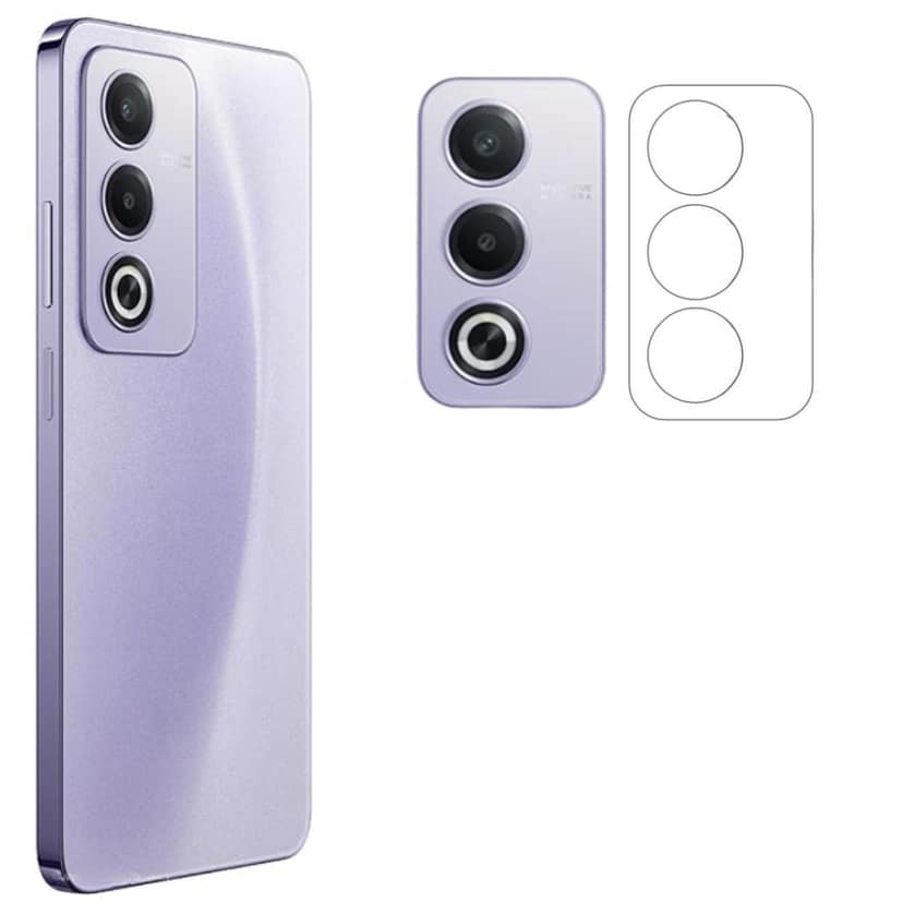 ISAAK Back Camera Lens Protector compatible for OPPO A3 Pro (Pack of 1)