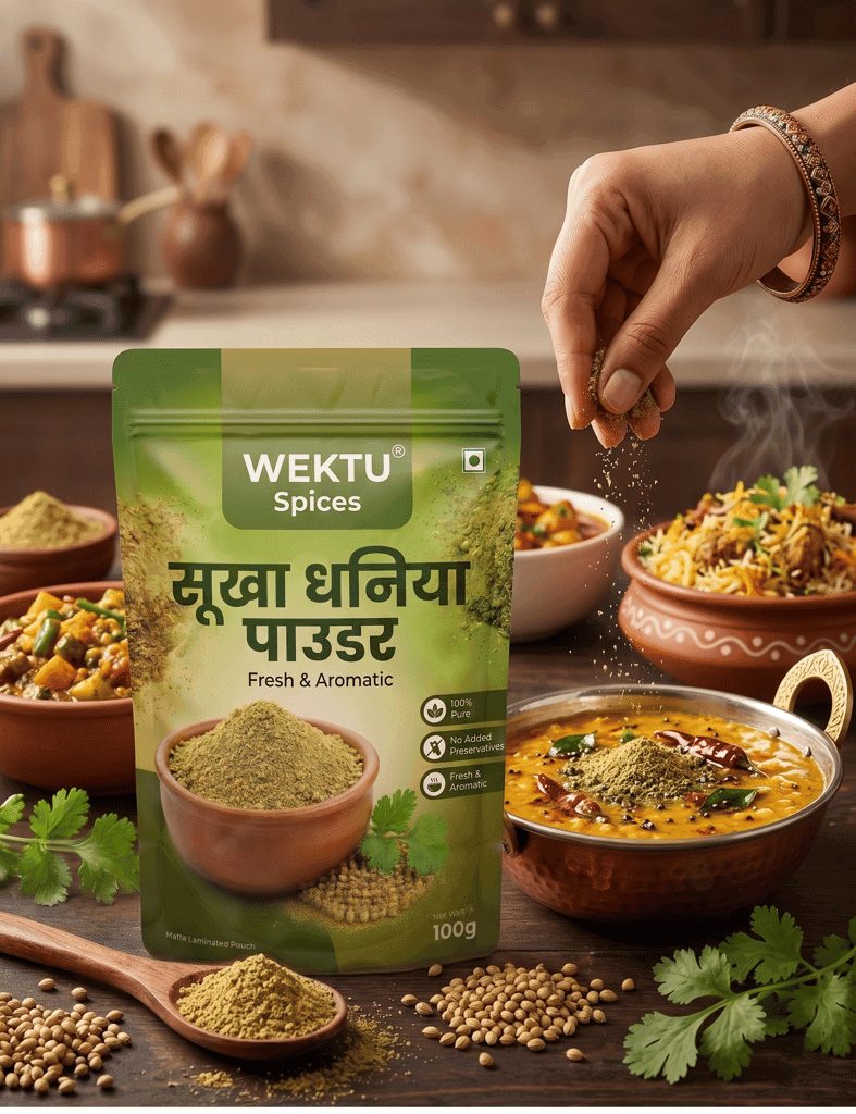 WEKTU Spices Dry Coriander Powder. view 3