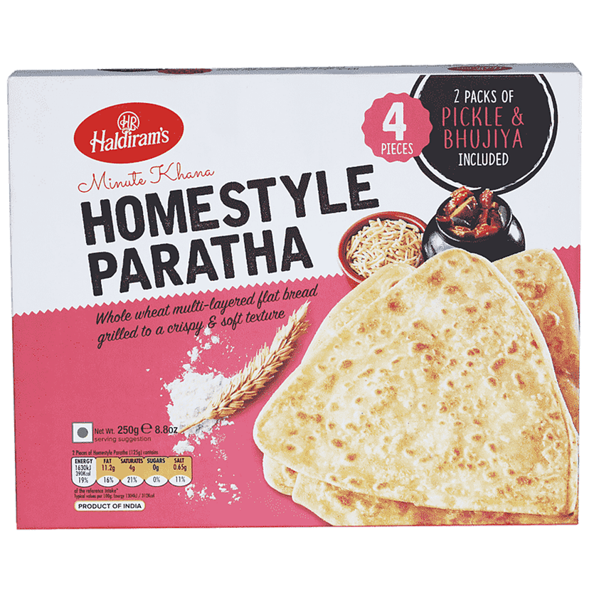 Haldirams Minute Khana Home Style Paratha, 250 G