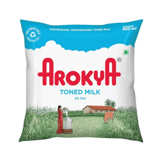 Arokya Toned Milk 500 Ml