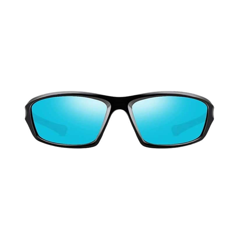 4Flaunt UV Protected & Polarized Sports Sunglasses | Lightweight, Durable & Stylish Glasses For Men & Women | Suitable For Night Driving Fishing Cycling Sports Activities (Black) view 2
