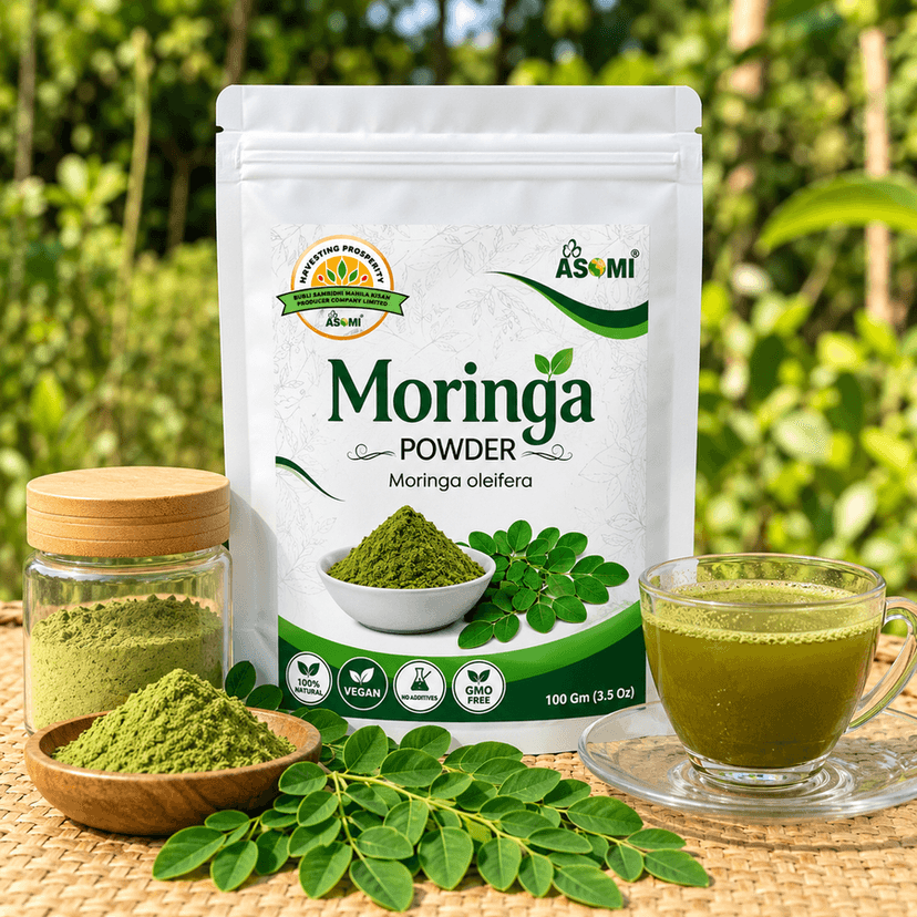 Moringa Leaf Powder | Natural | Nutrient-Rich Superfood | No Additives | 100 g - 100 gm view 3