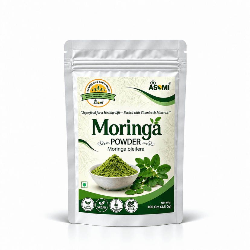 Moringa Leaf Powder | Natural | Nutrient-Rich Superfood | No Additives | 100 g - 100 gm view 4