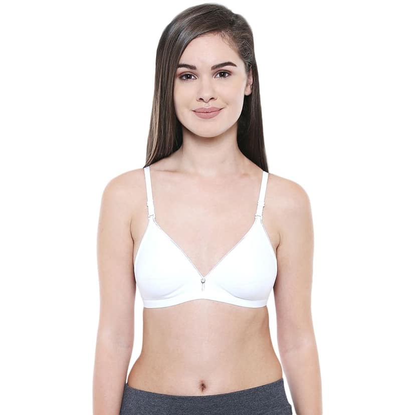 Bodycare Cotton Non Padded Non wired Regular Bra-Pack of 3 view 2