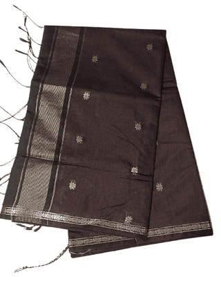 Kalyani Cotton Saree for Women | Soft Pure Cotton Saree with Blouse Piece | Traditional Daily Wear Handloom Style Saree | Lightweight Breathable Cotton Saree for Office, Casual & Festive Wear | with blouse