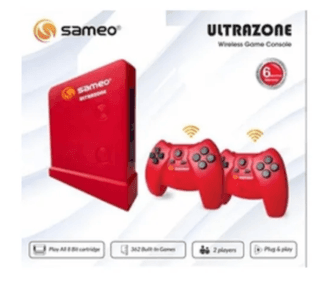 Sameo ULTRAZONE Wireless 8 Bit Game Console for TV with Cordless 2 Joysticks Handheld Gaming Console