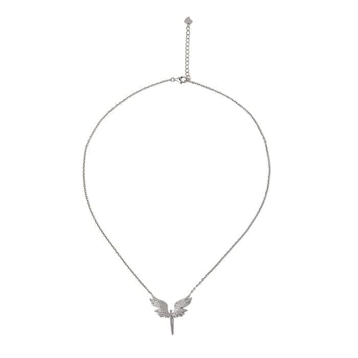 Silver Mystic Angel Necklace view 5