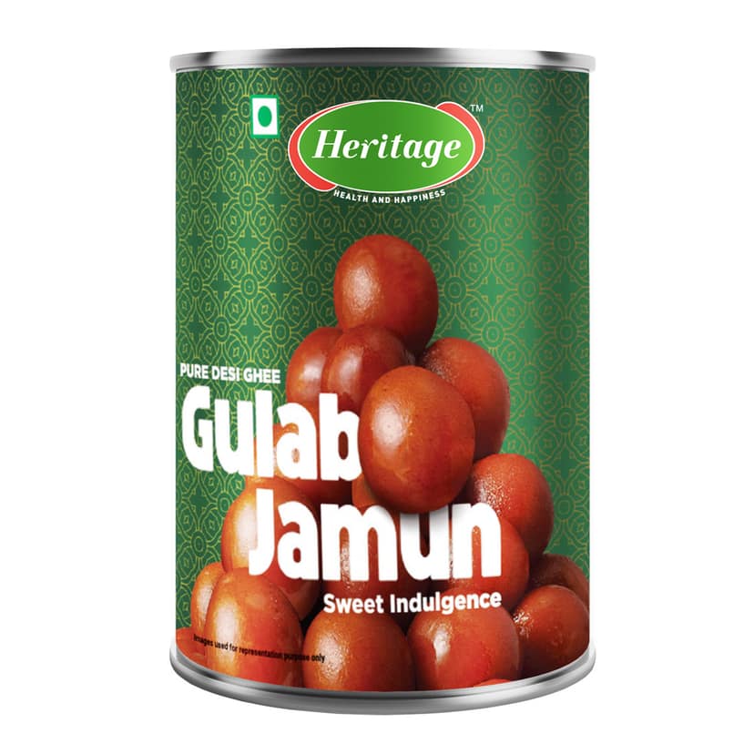 HERITAGE GULAB JAMUN 1KG TIN