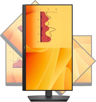 Dell E2225HSM 21.5 inch FHD Monitor | VA Panel|Dual Speakers|5ms| 100Hz Refresh| 3000:1 Contrast | 250 cd/m2 |Ports: 1 HDMI, 1 DP 1.2, 1 VGA|TÜV Rheinland 3-star Eye Comfort | Height Tilt Swivel Pivot