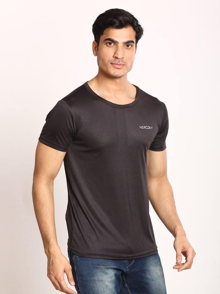 HARCONY Men's Athletic T-Shirt Dry Fit Gym Fitness Running Beach Short Sleeve Light Weight T-Shirt for Men's Fitness view 5