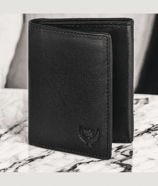 Lorenz Green 100% Leather Men's RFID Wallet ( Pack of 1 )