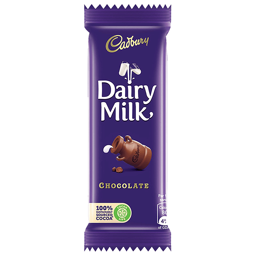 Cadbury Dairy Milk Chocolate Bar, 24 G Pouch view 2