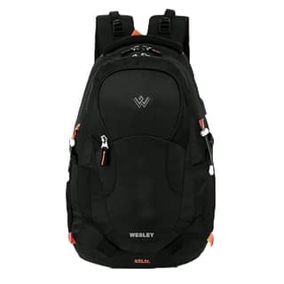 Wesley Spartan Unisex Travel Hiking Laptop Bag fits Upto 17.3 inch with Raincover and Internal Organiser Backpack Rucksack College Backpack