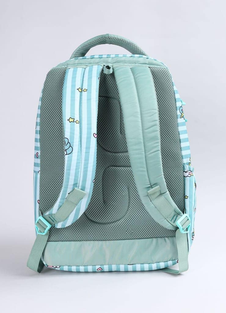 PB Pearlbags Polyester Water Resistant Casual Backpack With Laptop Sleeve For School,college & Office For Boys and Girls,Men & Women view 4