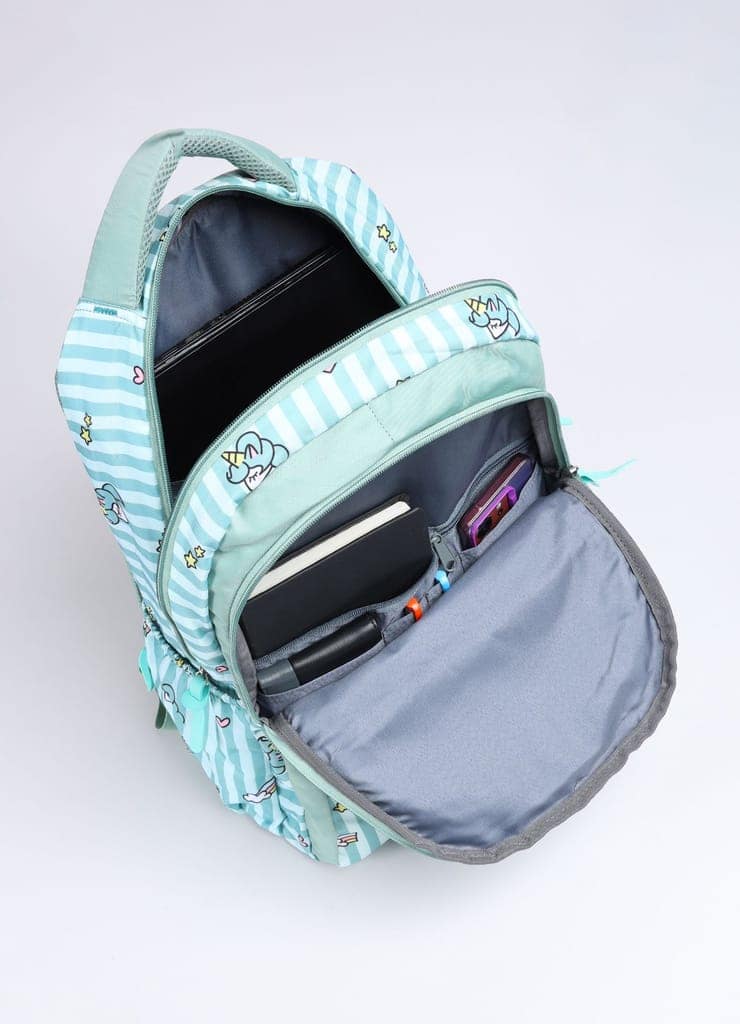 PB Pearlbags Polyester Water Resistant Casual Backpack With Laptop Sleeve For School,college & Office For Boys and Girls,Men & Women view 5