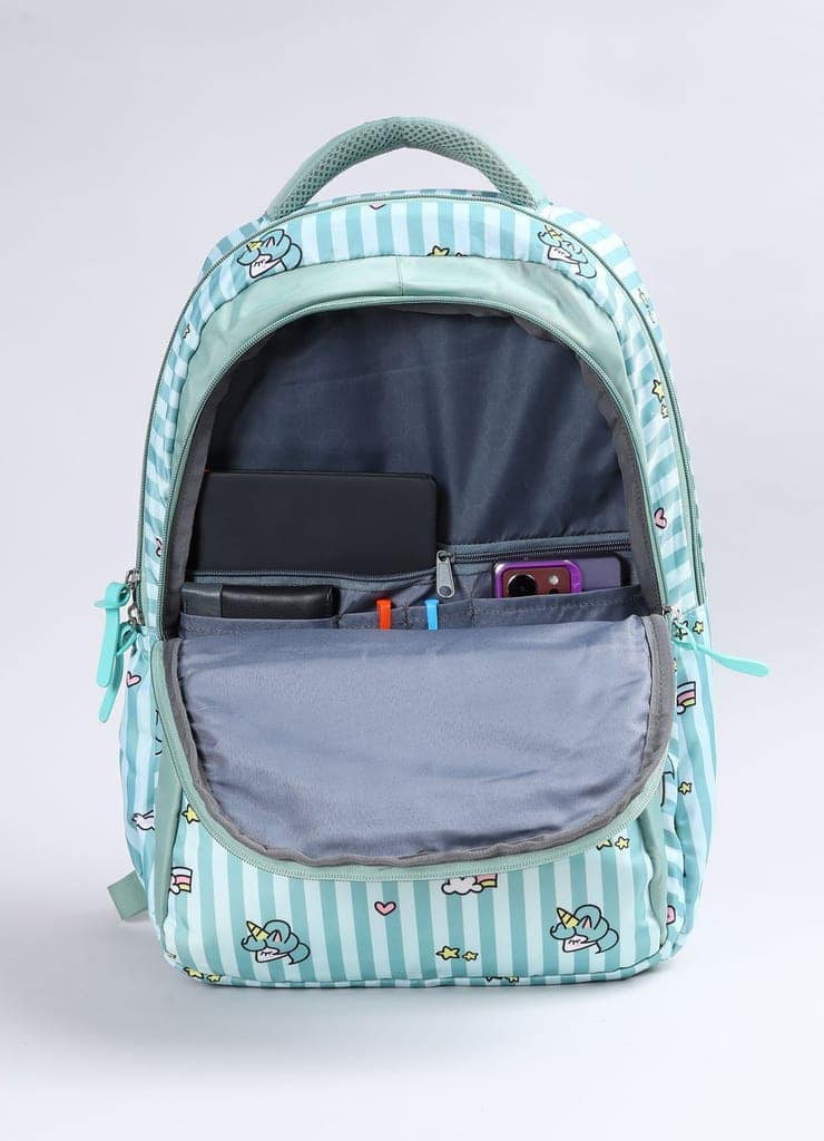 PB Pearlbags Polyester Water Resistant Casual Backpack With Laptop Sleeve For School,college & Office For Boys and Girls,Men & Women view 6