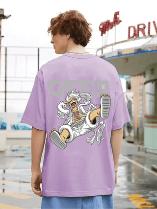 SCOTT FINCHER Men's One Piece Anime T-Shirt, Luffy T-Shirt, Straw Hat Pirates T-Shirt, Going Merry T-Shirt, Anime Clothes, Manga Clothes : AA(ARN)LAVANDER_133