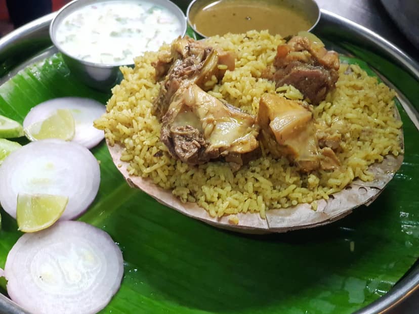 Chicken biriyani