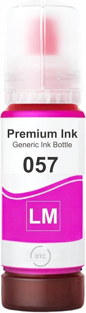 057 Refill Ink for Epson L8050, L18050 Printer (Light Magenta)