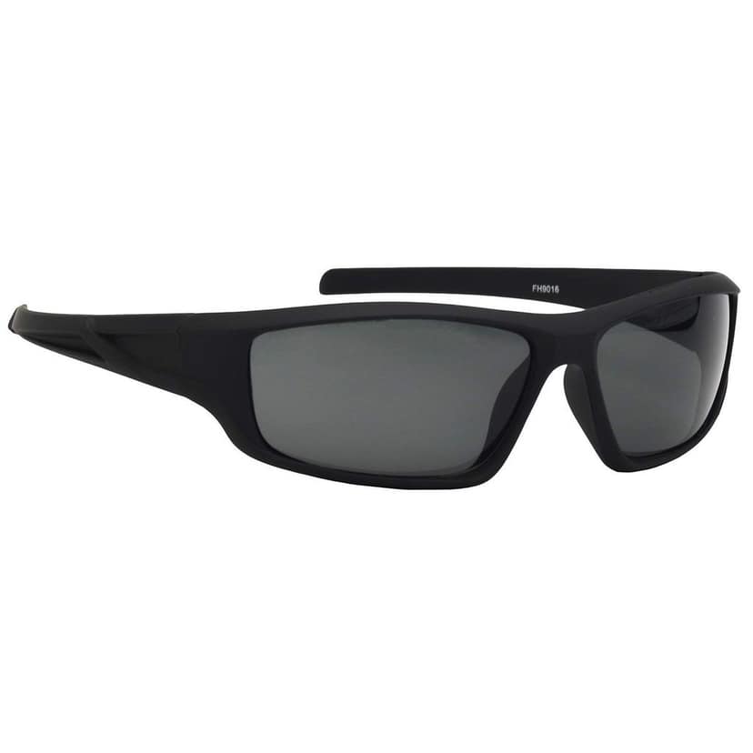 HRINKAR Men Sports Sunglasses Black & Blue Frame, Grey Lens (Medium) - Pack of 2 view 6