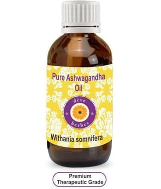 Deve Herbes Pure Ashwagandha Carrier Oil 50 mL
