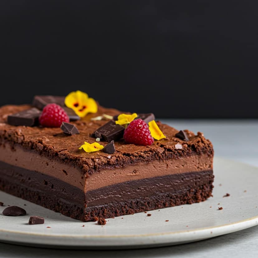 Triple Chocolate Brownie
