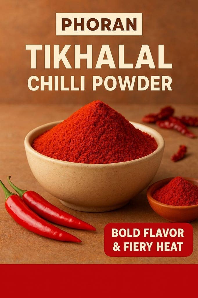 Buy TikhaLal Chilli Powder Online India - Extra Hot Spice | Phoran view 5