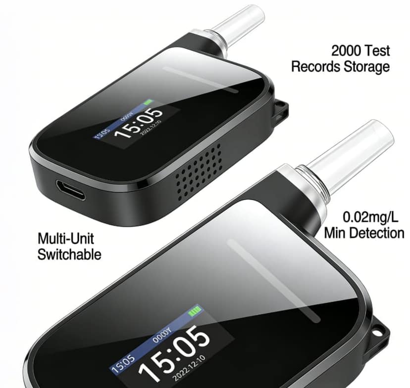 Mr Black-H3 Digital Alcohol Breath Tester view 2