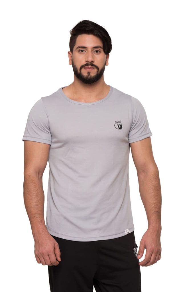 Charlie Wolf Solid Half Sleeve Tshirts view 4