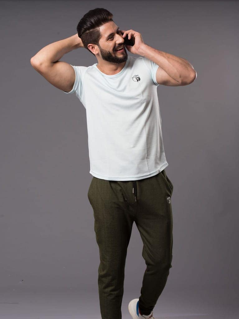 Charlie Wolf Solid Half Sleeve Tshirts view 9