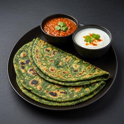 Palak Paratha