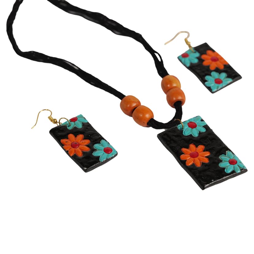 Jharcraft Teracotta Jewellery(TE00062) view 7