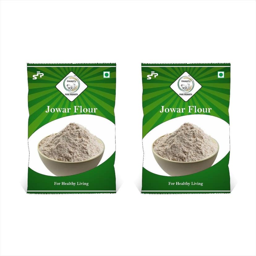 Swasth Jowar Millet Flour Gluten Free Flour - (Other Names of Jowar Millet - Jowari, Jona, Jola, Cholam, Jowar, Jawari, Juara) view 7