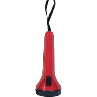 SUI Rechargeable Solar LED Torch with 2 Light Modes, Inbuilt Lithium Battery, 2W Solar Panel and Hybrid Charging
