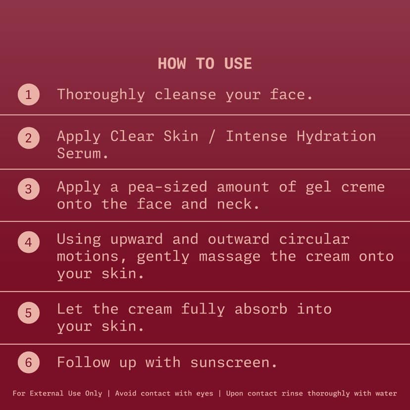 Glow Revive Radiance Gel Creme – Gel Cream with Hyaluronic Acid, Niacinamide & Squalane view 5