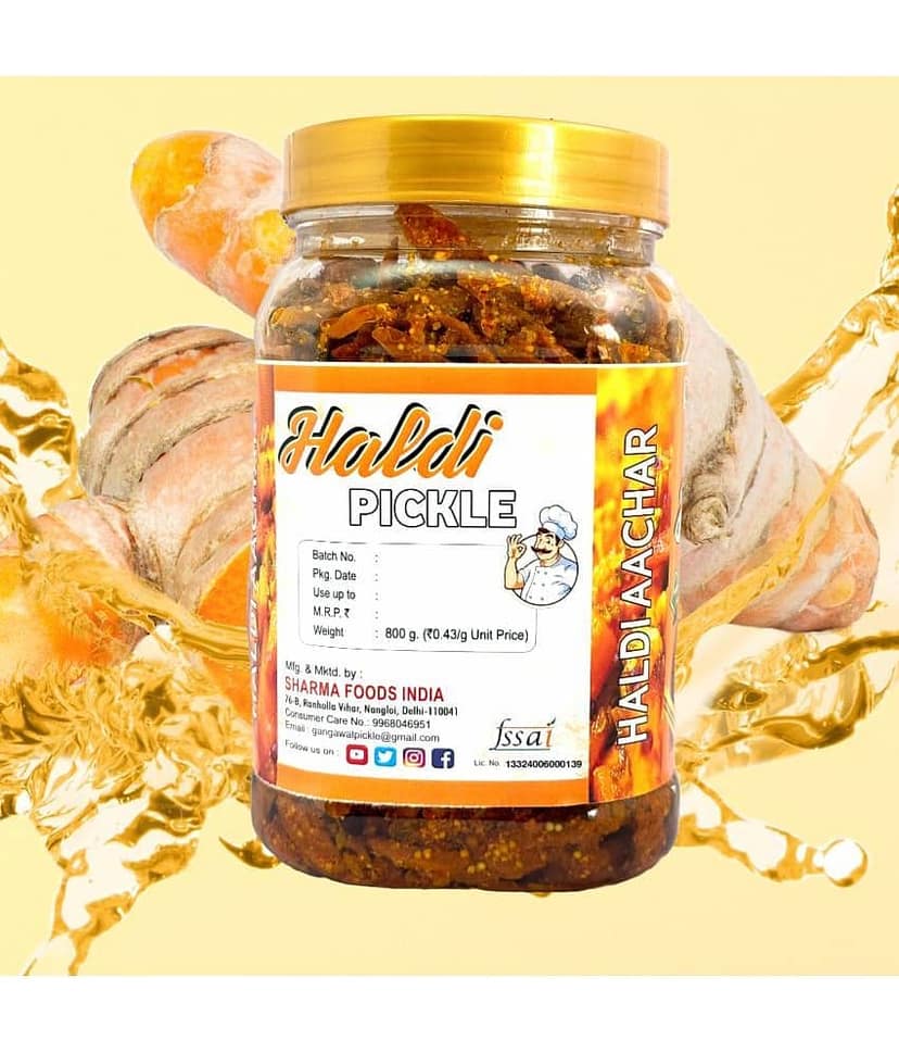 gangawat Turmeric Vegetable Pickle 800 g view 2
