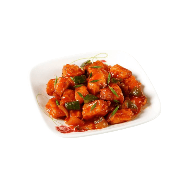 Chilli Paneer Dry Full (12 Pcs)