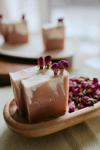 Indian Rose Luxury Cold Process Soap