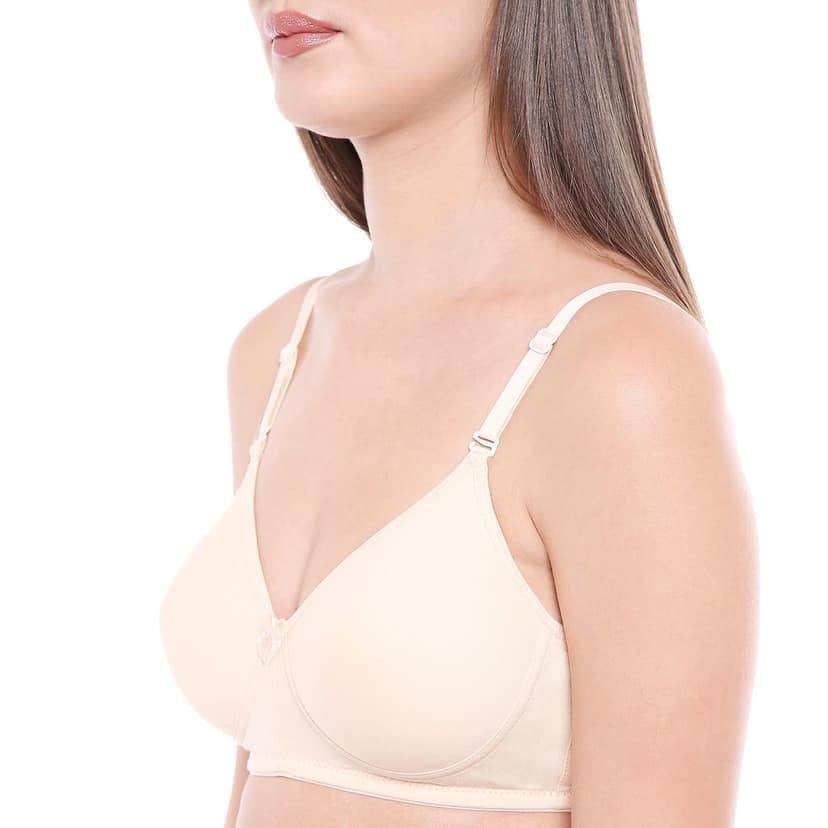 Bodycare Women Cotton Spandex Full Coverage Lightly Padded Regular Bra 6588-Skin view 5