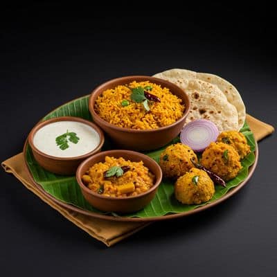 South Indian Meals Serves 1