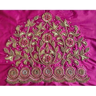 OMSAIFAB Cotton Silk Self Design Blouse Material view 2