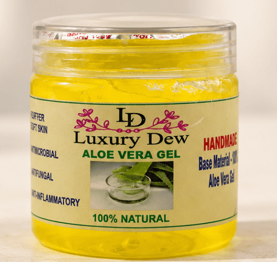 Aloe Vera Gel with Kesar for Daily Skin Care and Moisturising