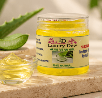 Aloe Vera Gel with Kesar for Daily Skin Care and Moisturising view 2